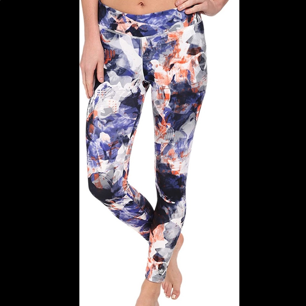 Adidas women’s cilimate ghost flower leggings - XS